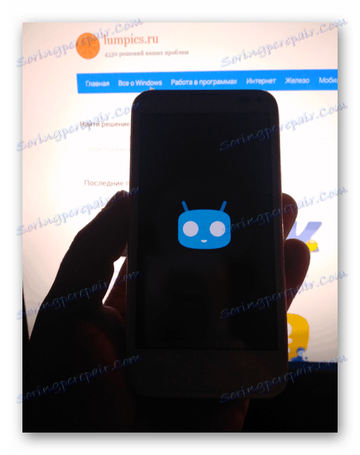 Fly IQ4415 Era Style 3 запуск CyanogenMod 13 після прошивки через TWRP
