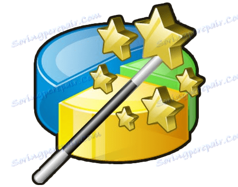 MAG250 Minitool Partition Wizard na prípravu flash disku