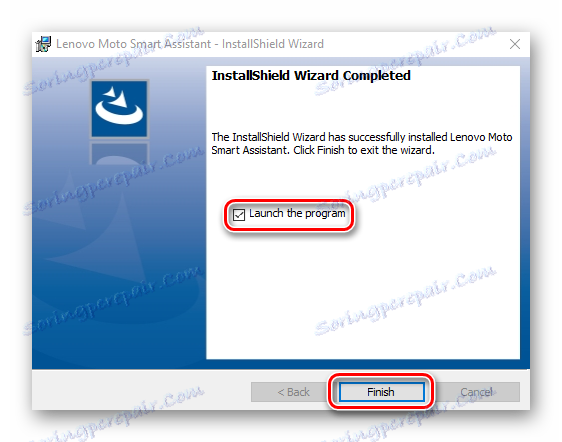 Inštalácia Lenovo Smart Assistant bola spustená