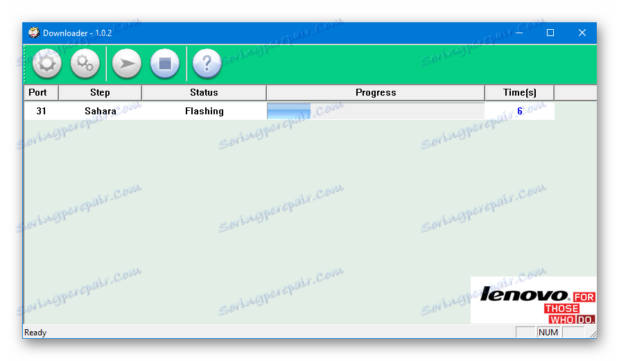 Firmware spoločnosti Lenovo A6000 prostredníctvom programu Downloader zaznamenáva zaznamenávanie záberov v pamäti