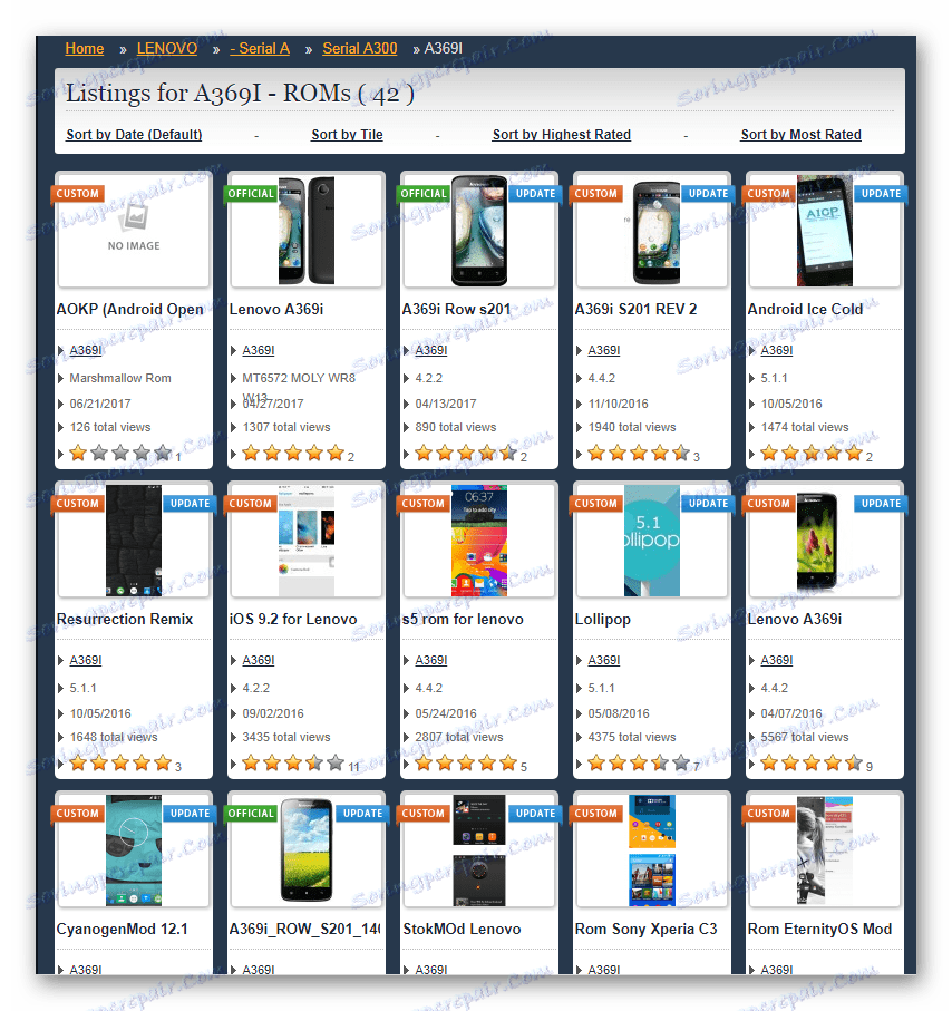 Lenovo IdeaPhone A369i потребителски фърмуер е чудесен избор