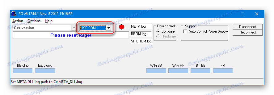 Lenovo P780 MAUI Meta 3G режим соединения «USB COM»