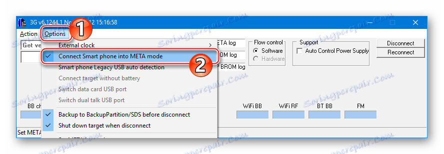 Lenovo P780 MAUI Meta 3G Connect Smart Phone into META mode