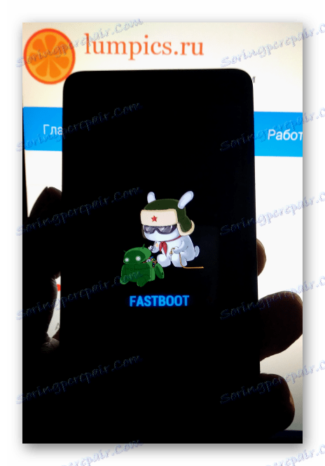 Xiaomi Redmi 2 v načinu FASTBOOT