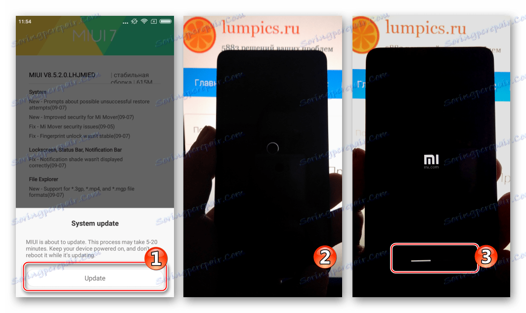 Xiaomi Redmi 2 Postopek namestitve posodobitve