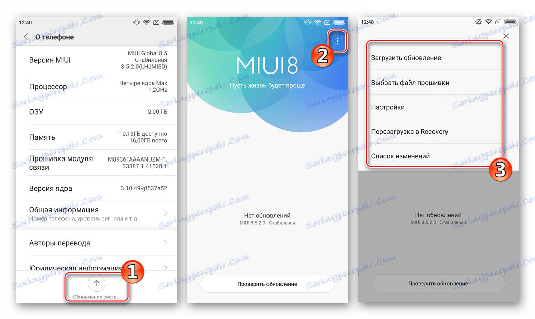 Xiaomi Redmi 2 Možnosti nadgradnje sistema