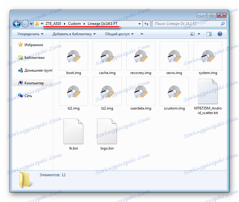 ZTE Blade A510 lineageOS 14 Android 7 файлы для Flash Tool