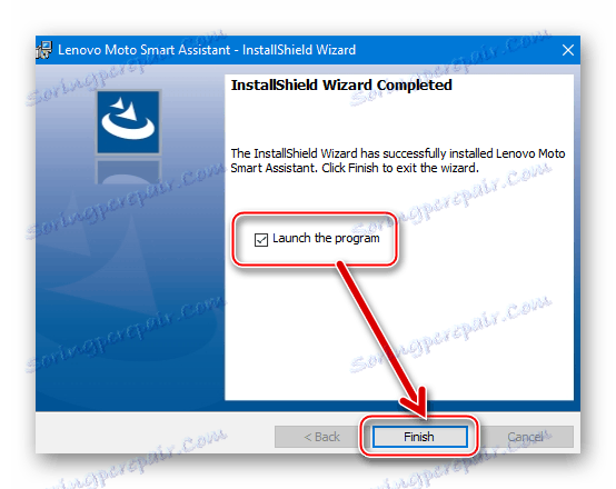 Lenovo S660 MOTO Smart Assistant dovršava instalaciju