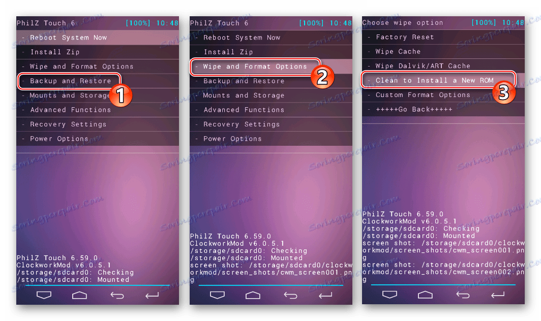 Lenovo S660 подготовка к прошивке Lollipop - бэкап и очистка