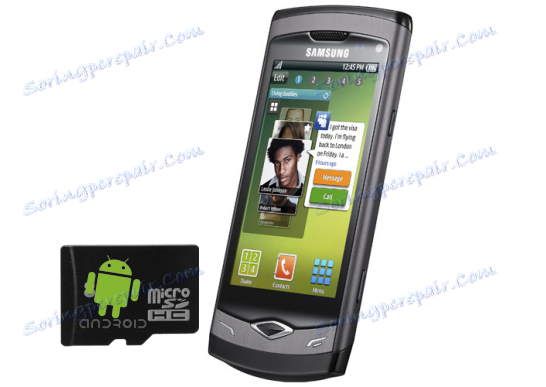 Samsung Wave GT-S8500 Android na pamięci flash USB + Bada