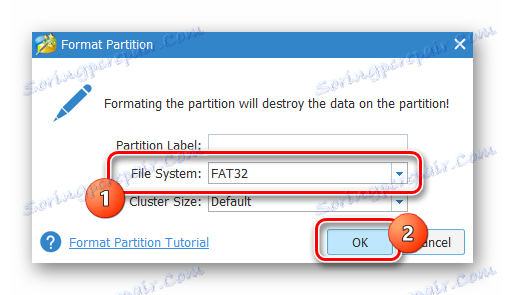 Karta graficzna Samsung Wave GT-S8500 MiniTool Partition Wizard w systemie FAT32