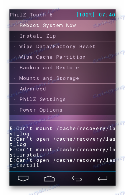 Samsung Wave GT-S8500 Philz Touch Recovery