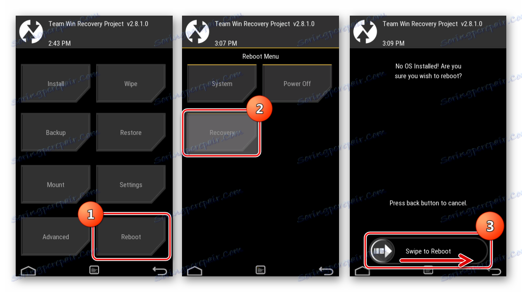 Samsung Wave GT-S8500 TWRP Reboot Recovery