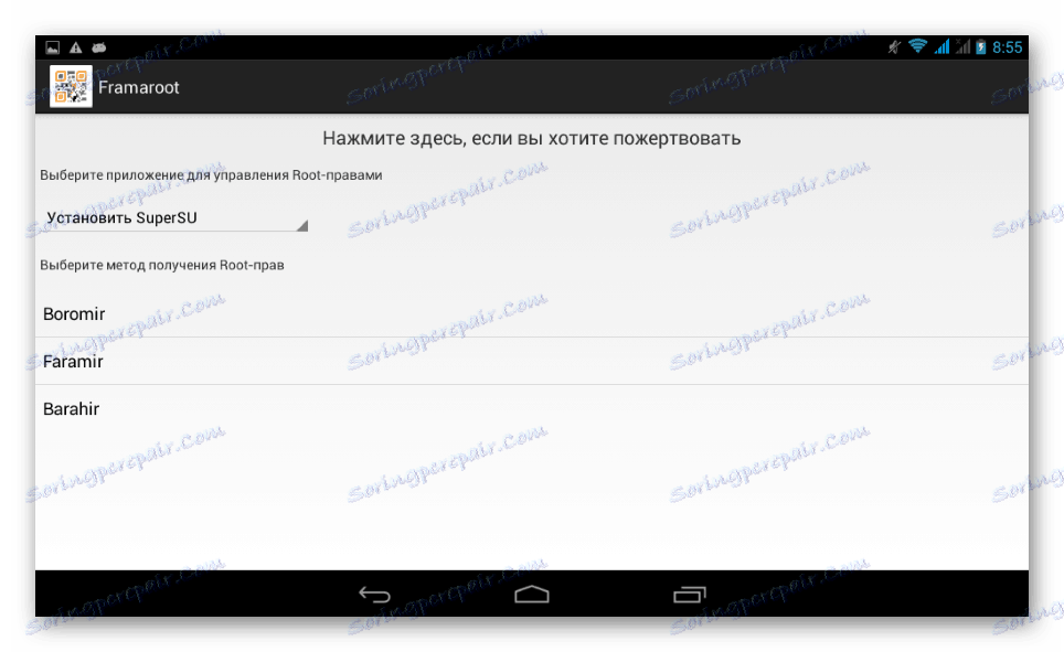 Lenovo IdeaTab A3000-H Framaroot na získanie práv Superuser