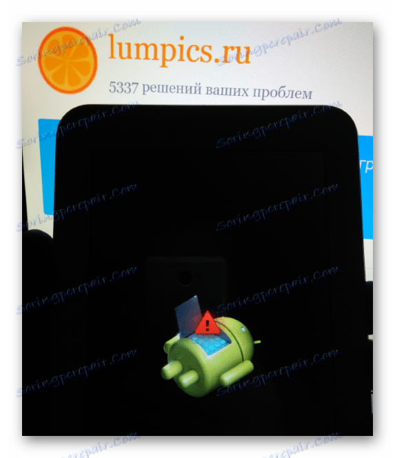 Len Lenovo IdeaTab A3000-H mŕtvy android pred spustením obnovy