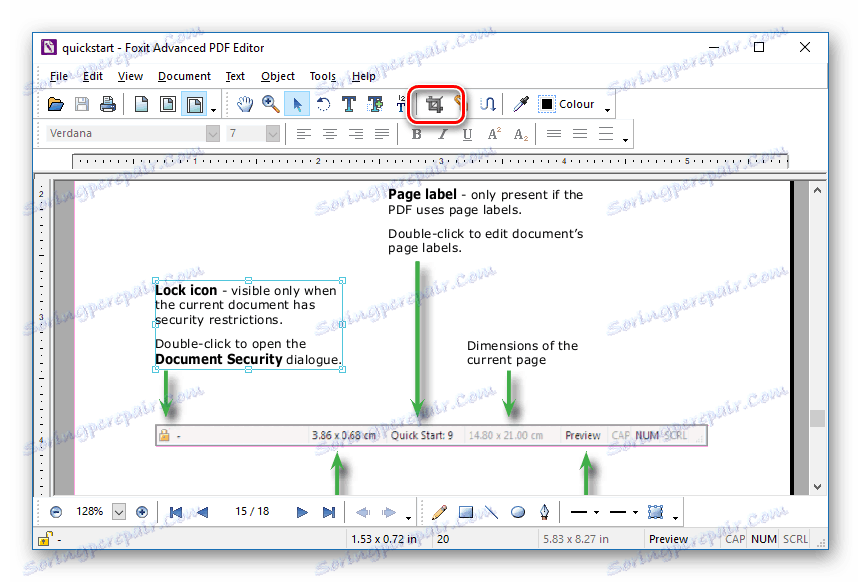 Ořezávání ve Foxit Advanced PDF Editoru