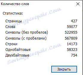 Prikaz informacij o besedilu v programu Foxit Reader