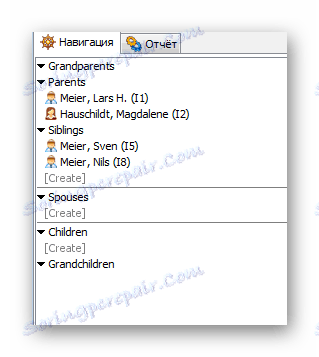 Навігація GenealogyJ