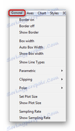 ضبط معلمات الرسم البياني وطريقة إدخال دالة حسابية في Gnuplot