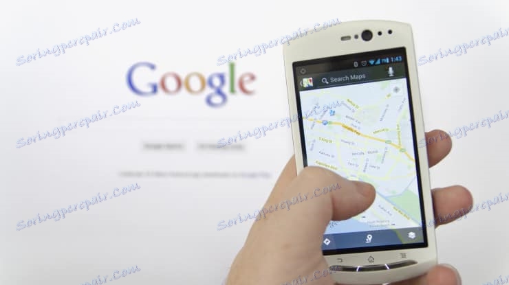 Navigácia Google moje akcie