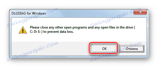 Propozycja ukończenia innych programów w oknie programu Western Digital Data Lifeguard Diagnostic