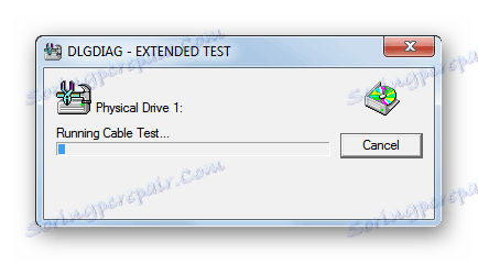 Procedura testowa Rozszerzony test dysku twardego w oknie programu Western Digital Data Lifeguard Diagnostic