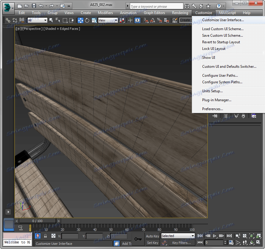 Hot klávesy v 3ds Max 13