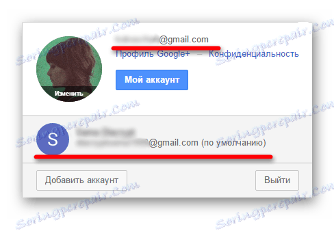 Prepínanie medzi účtami na webových stránkach Google Play