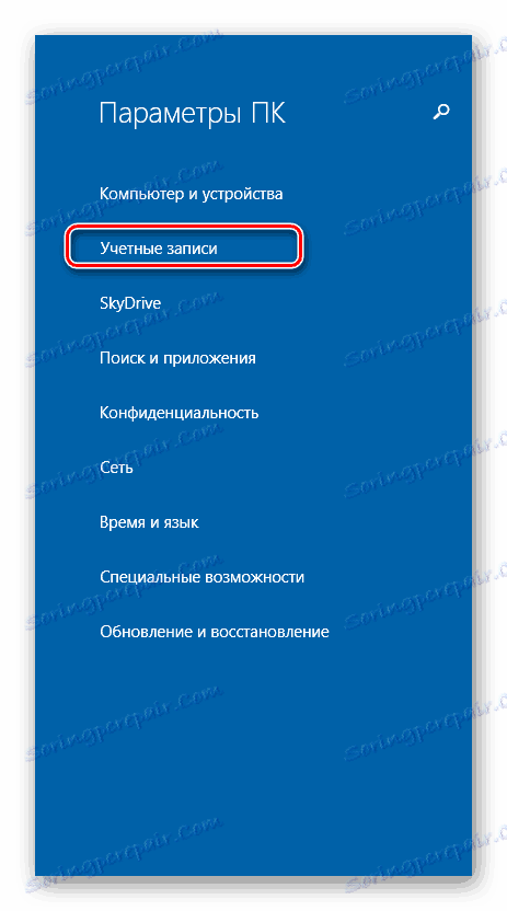 Postavke sustava Windows 8