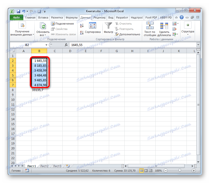 Delimiters فرمت معمولی را در Microsoft Excel اتخاذ می کند