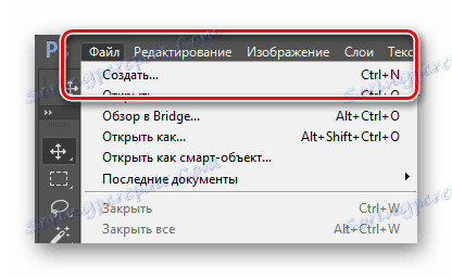Vytvorte nový dokument vo Photoshope
