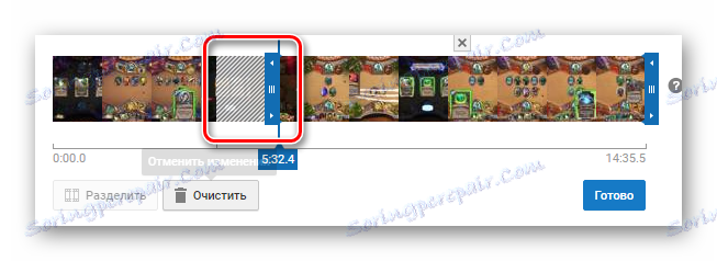 Orezanie videa uprostred služby YouTube