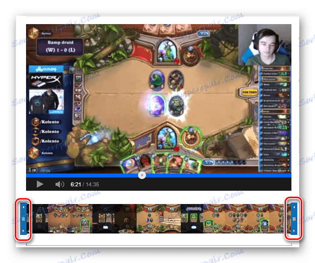 Značky orezania videa YouTube