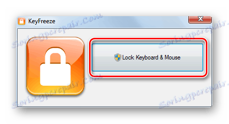 Активиране на ключа в KeyFreeze в Windows 7