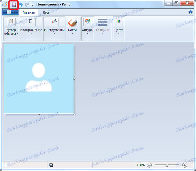Запишете аватар Skype в графичен редактор