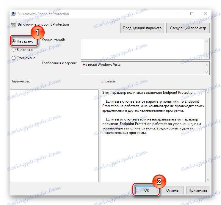 Povolenie programu Windows Defender prostredníctvom editora zásad skupiny