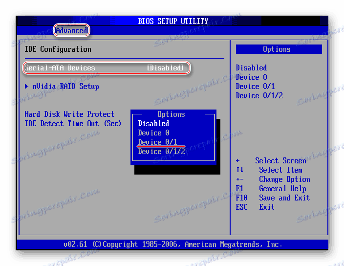 SATA-Device BIOS