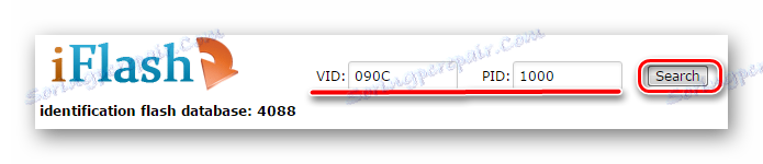 Zadání ID na iFlash