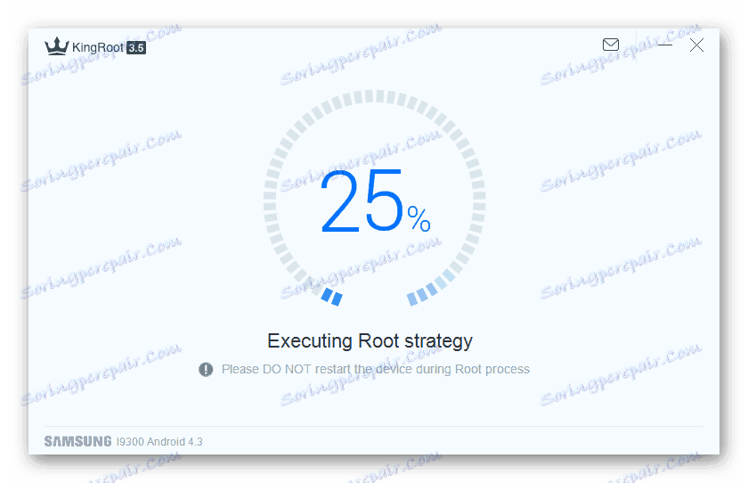 Samsung GT-I9300 Galaxy S3 získava práva root cez KingRoot