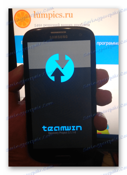Samsung Galaxy S3 GT-I9300 Загрузка TWRP