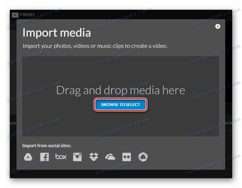Завантажуємо відео на WeVideo