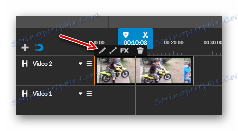 Переходимо до редагування відеоролика в WeVideo