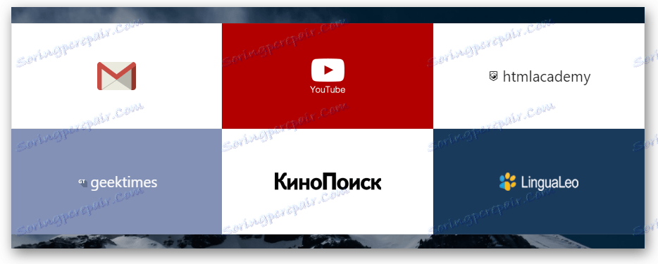 6 Yandex.Browser wizualne zakładki
