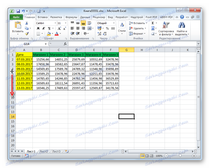 Jak rozšířit tabulku v Excelu?