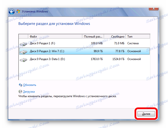 Vyberte oblasť, ktorú chcete nainštalovať