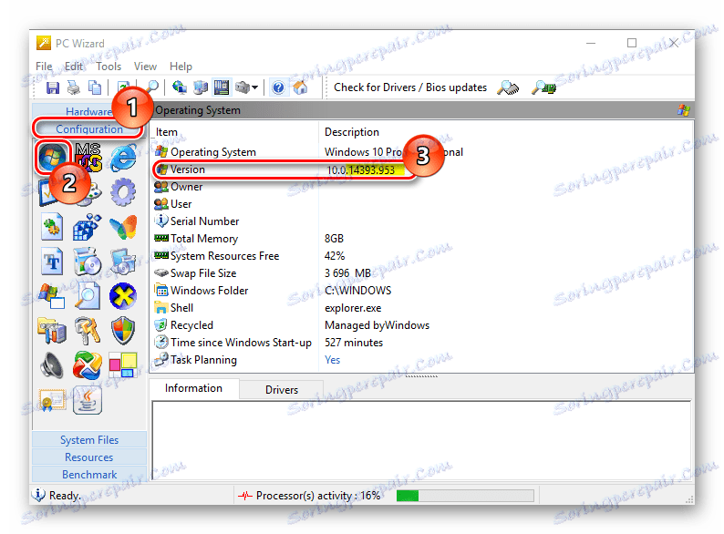 Zobrazenie čísla zariadenia pomocou Sprievodcu počítačom