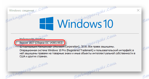 Zobrazte montážne číslo pomocou príkazu winver