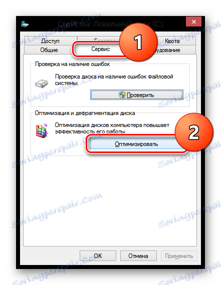 Windows 8 Optimalizace disku