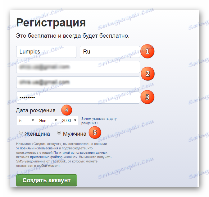 популяризиране на данните във Facebook