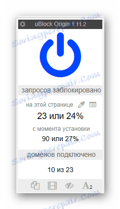 Rozšíření Microsoft Edge UBlock